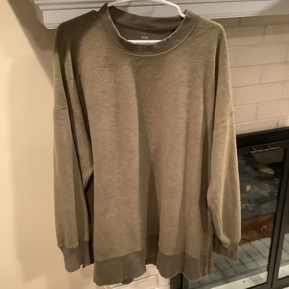 aerie Other - #226 Awesome Aerie Super Warm Fleece Sweatshirt Sz Lg